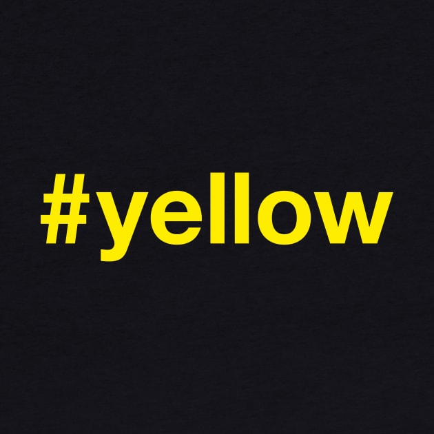 YELLOW Hashtag by eyesblau